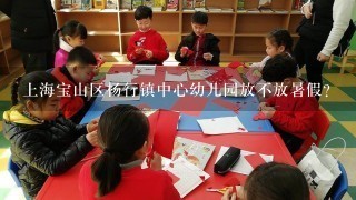 上海宝山区杨行镇中心幼儿园放不放暑假？
