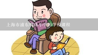 上海市浦东明珠小学的学校课程